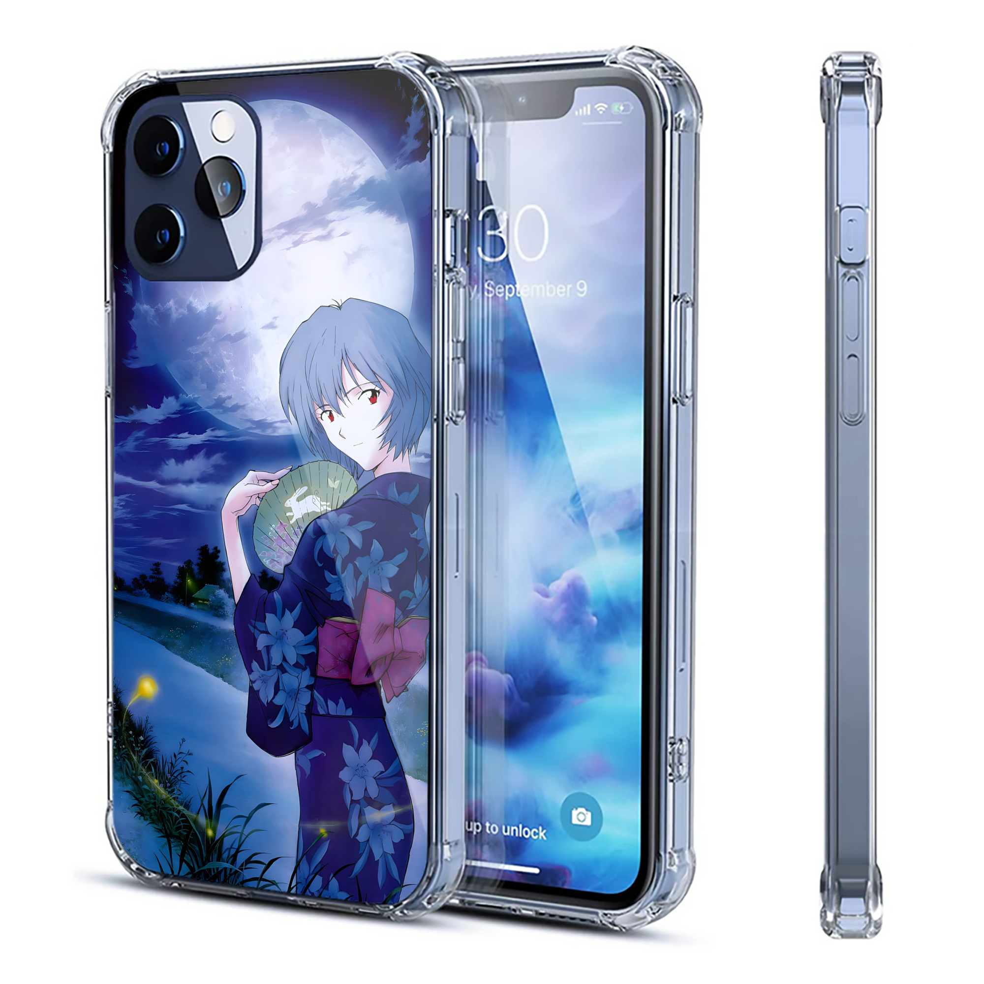 （画像用） EVA 新世紀エヴァンゲリオン 【iPhone 12シリーズ対応】透明スマホケース（クリアソフトケース）